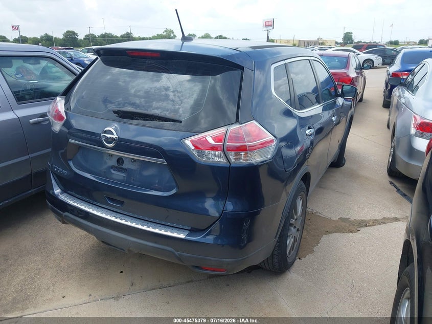 2015 Nissan Rogue sport VIN KNMAT2MT9FP585074 IAAI salvage auction — NORMAL WEAR, Original (Texas), sold $225 on 2026-07-29 (photo 4)