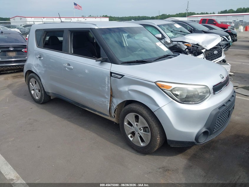 2016 Kia Soul VIN KNDJN2A23G7841880 IAAI salvage auction — THEFT, Salvage (North Carolina), sold $25 on 2026-07-29 (photo 1)