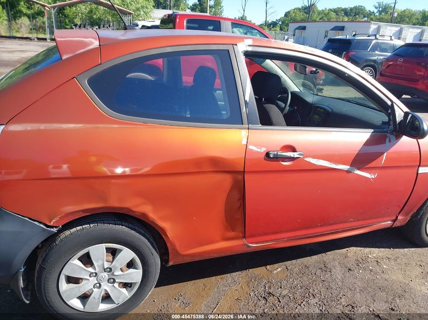 2009 Hyundai Accent VIN KMHCM36C79U140939 IAAI salvage auction — NORMAL WEAR, Clear (Maryland), sold $400 on 2026-07-07 (photo 6)