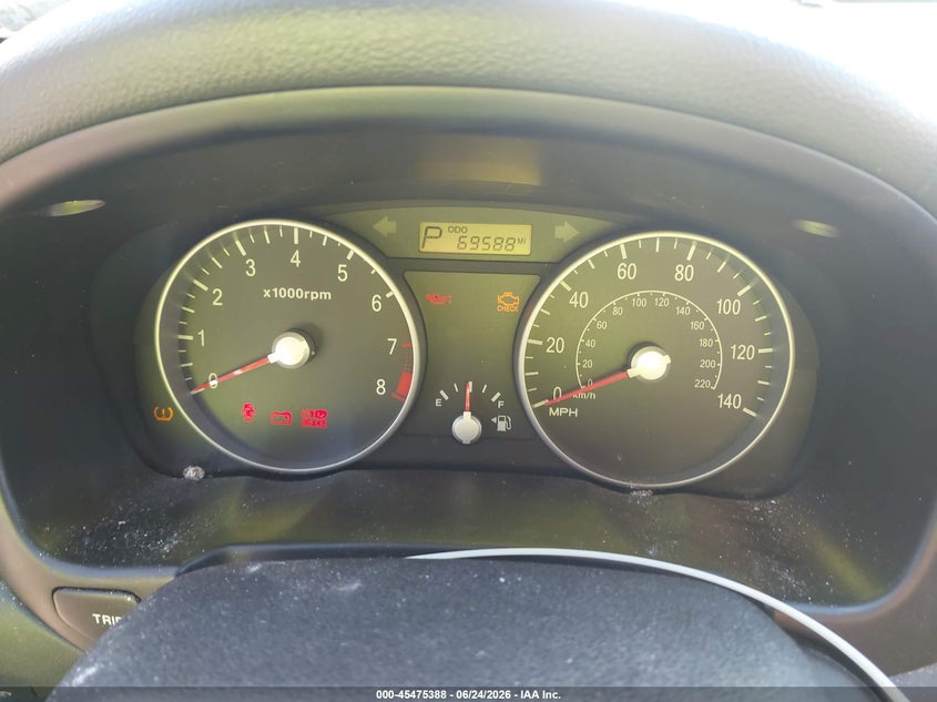 2009 Hyundai Accent VIN KMHCM36C79U140939 IAAI salvage auction — NORMAL WEAR, Clear (Maryland), sold $400 on 2026-07-07 (photo 7)