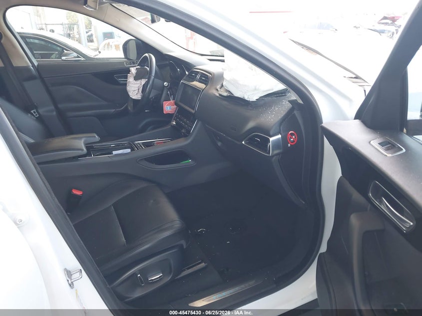 2019 Jaguar F-pace VIN SADCS2FX4KA601792 IAAI salvage auction — FRONT END, Salvage Title, sold $1,100 on 2026-07-29 (photo 5)