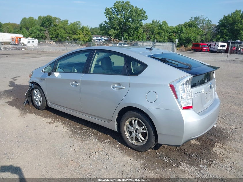 2011 Toyota Prius VIN JTDKN3DU4B1403209 IAAI salvage auction — FRONT END, Clear (Virginia), sold $1,250 on 2026-07-28 (photo 3)