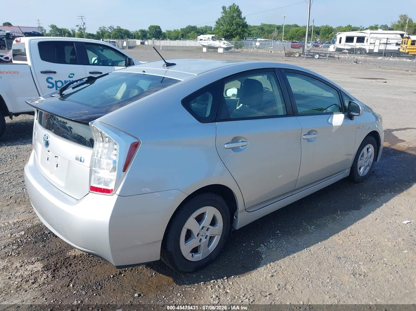2011 Toyota Prius VIN JTDKN3DU4B1403209 IAAI salvage auction — FRONT END, Clear (Virginia), sold $1,250 on 2026-07-28 (photo 4)