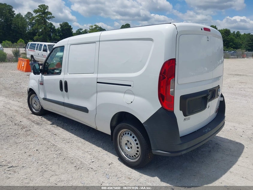 2017 Ram Promaster city VIN ZFBERFAB5H6E17465 IAAI salvage auction — FRONT END, Salvage (North Carolina), sold $575 on 2026-07-21 (photo 3)