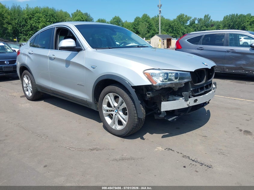 2016 BMW X4 VIN 5UXXW3C57G0M90452 IAAI salvage auction — FRONT END, Salvage (Connecticut), sold $2,675 on 2026-07-30 (photo 1)