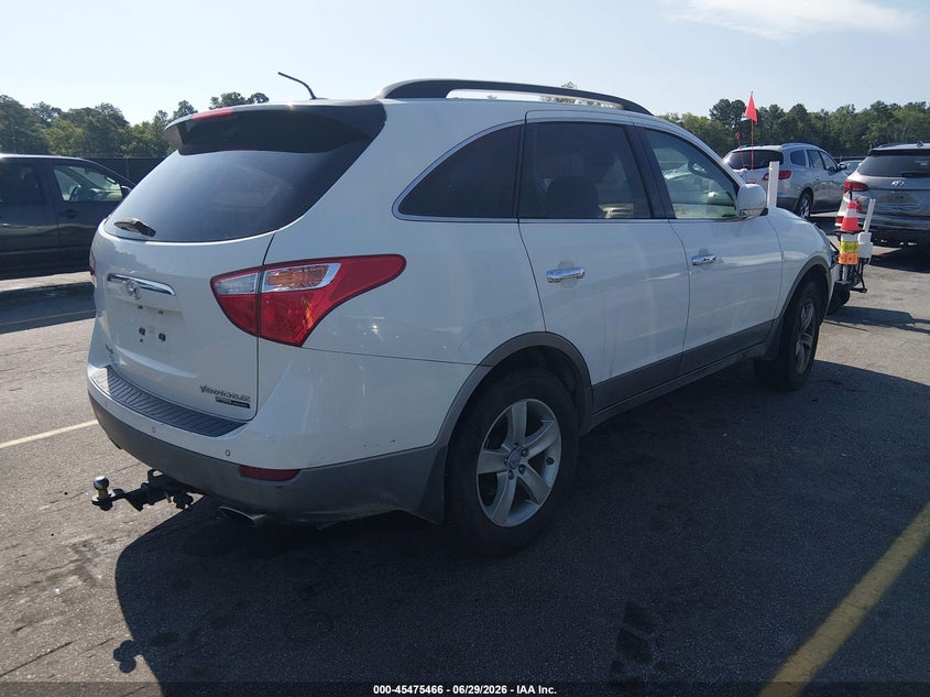 2011 Hyundai Veracruz VIN KM8NUDCC6BU158017 IAAI salvage auction — NORMAL WEAR, Clear (South Carolina), sold $1,000 on 2026-07-22 (photo 4)
