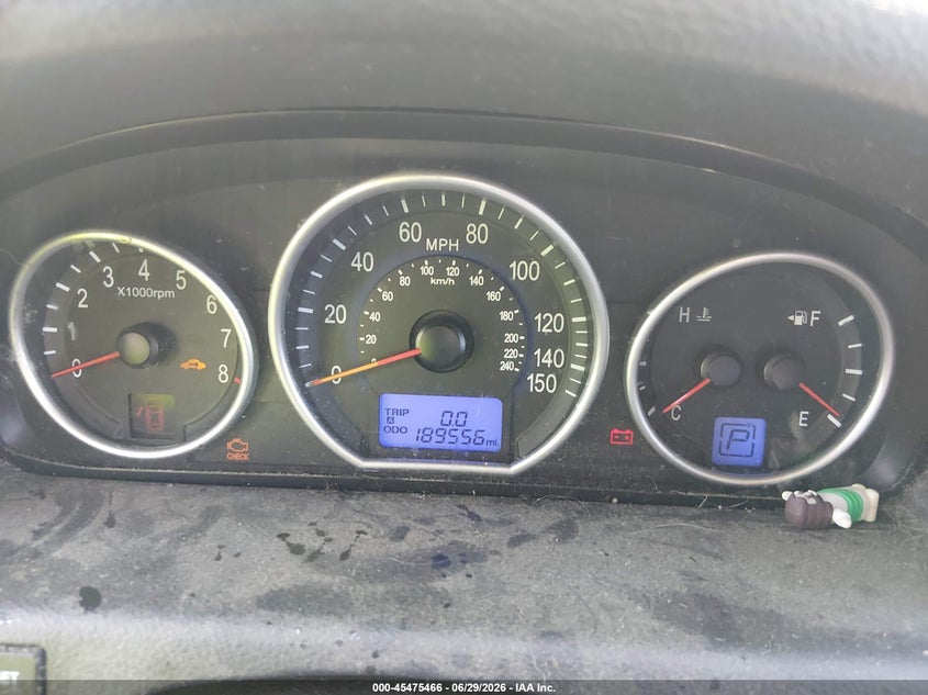 2011 Hyundai Veracruz VIN KM8NUDCC6BU158017 IAAI salvage auction — NORMAL WEAR, Clear (South Carolina), sold $1,000 on 2026-07-22 (photo 7)