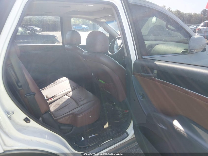 2011 Hyundai Veracruz VIN KM8NUDCC6BU158017 IAAI salvage auction — NORMAL WEAR, Clear (South Carolina), sold $1,000 on 2026-07-22 (photo 8)