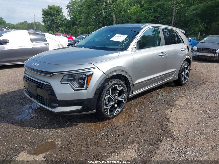 2023 Kia Niro VIN KNDCT3LE2P5098362 IAAI salvage auction — SIDE, Salvage Title, sold $8,900 on 2026-08-21 (photo 2)