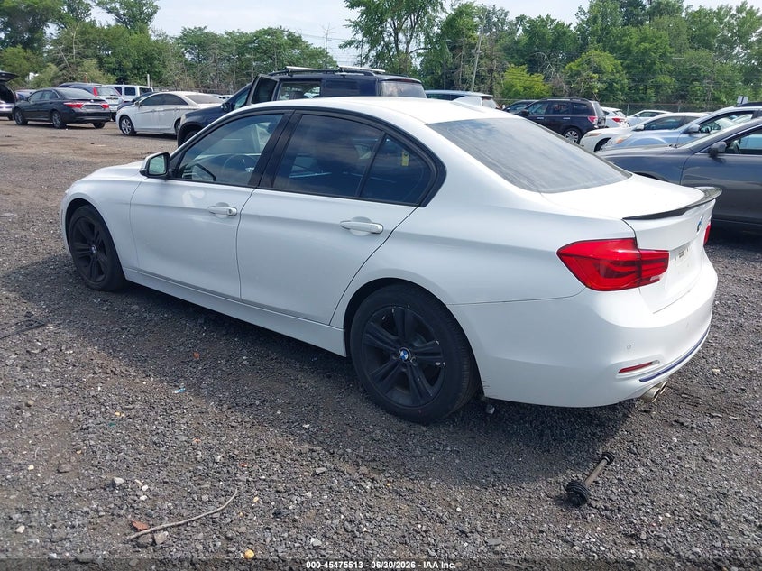 2016 BMW 3 series VIN WBA8E3G54GNT77559 IAAI salvage auction — NORMAL WEAR, Clear (New Jersey), sold $1,850 on 2026-07-20 (photo 3)