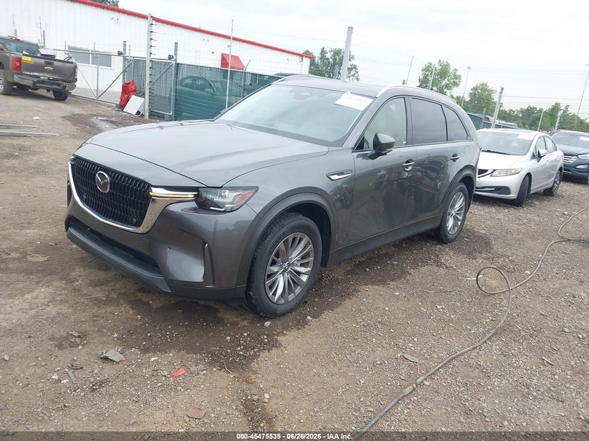 2025 Mazda Cx-90 VIN JM3KKBHD8S1222859 IAAI salvage auction — LEFT SIDE, Salvage Title, sold $11,500 on 2026-08-26 (photo 2)