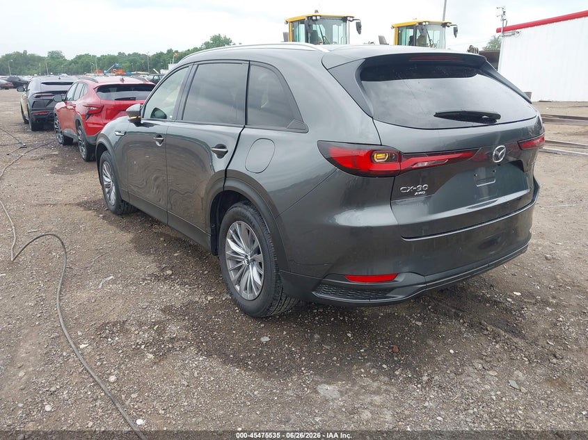 2025 Mazda Cx-90 VIN JM3KKBHD8S1222859 IAAI salvage auction — LEFT SIDE, Salvage Title, sold $11,500 on 2026-08-26 (photo 3)