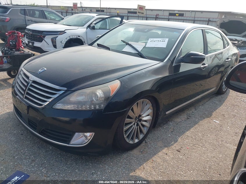 2016 Hyundai Equus VIN KMHGH4JHXGU102407 IAAI salvage auction — NORMAL WEAR, Original (Texas), sold $2,375 on 2026-07-29 (photo 2)