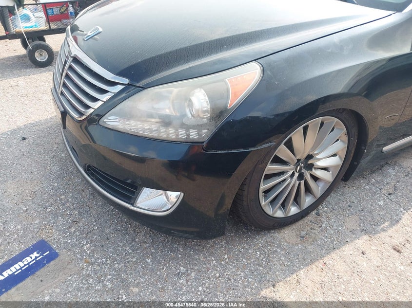 2016 Hyundai Equus VIN KMHGH4JHXGU102407 IAAI salvage auction — NORMAL WEAR, Original (Texas), sold $2,375 on 2026-07-29 (photo 6)