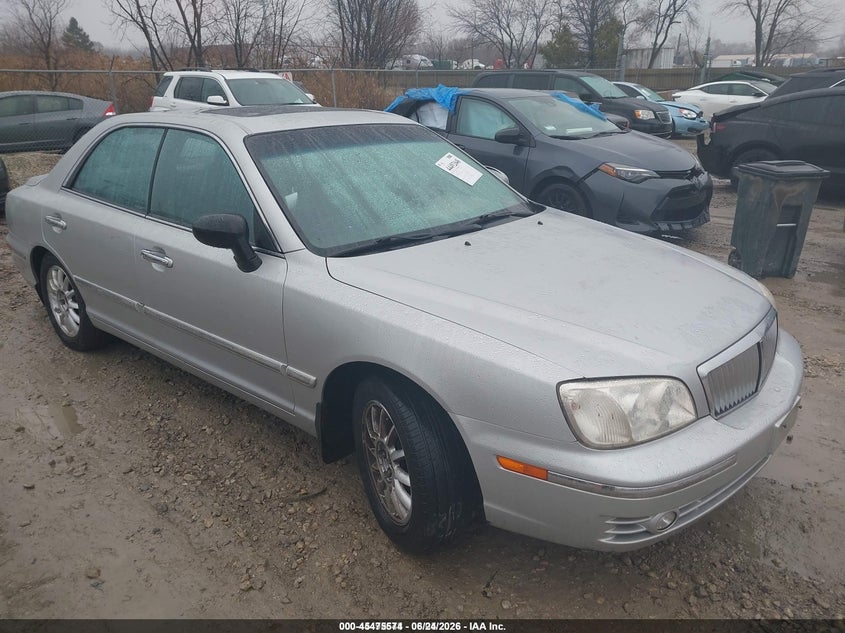 2005 Hyundai Xg VIN KMHFU45EX5A422302 IAAI salvage auction — ENGINE DAMAGE, Salvage (Idaho), sold $25 on 2026-07-28 (photo 1)