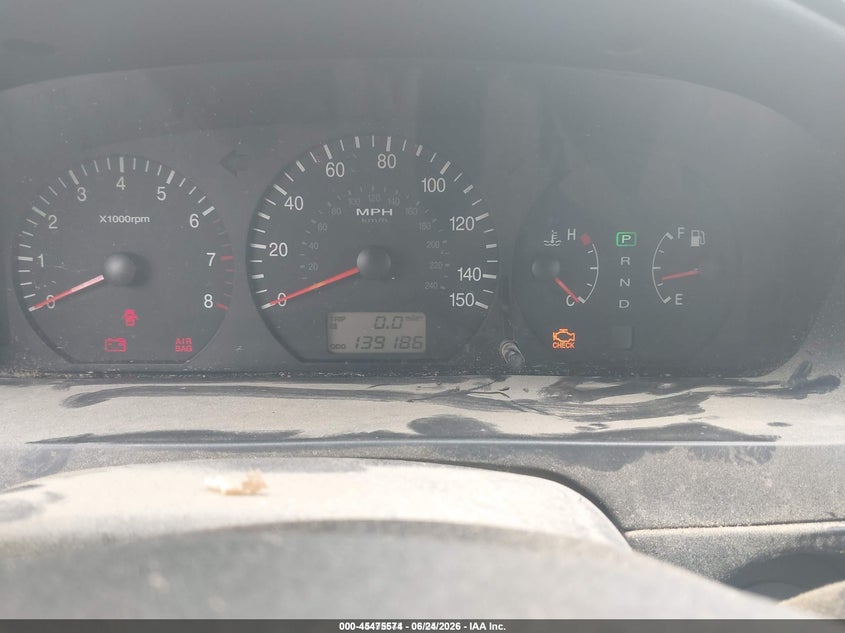2005 Hyundai Xg VIN KMHFU45EX5A422302 IAAI salvage auction — ENGINE DAMAGE, Salvage (Idaho), sold $25 on 2026-07-28 (photo 7)