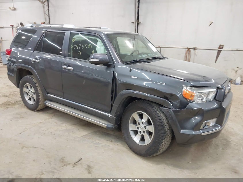2011 Toyota 4runner VIN JTEBU5JR1B5055811 IAAI salvage auction — RIGHT FRONT, Salvage (Pennsylvania), sold $7,700 on 2026-08-01 (photo 1)