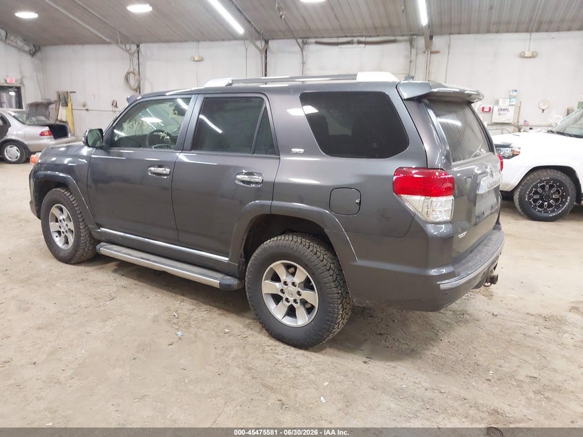 2011 Toyota 4runner VIN JTEBU5JR1B5055811 IAAI salvage auction — RIGHT FRONT, Salvage (Pennsylvania), sold $7,700 on 2026-08-01 (photo 3)