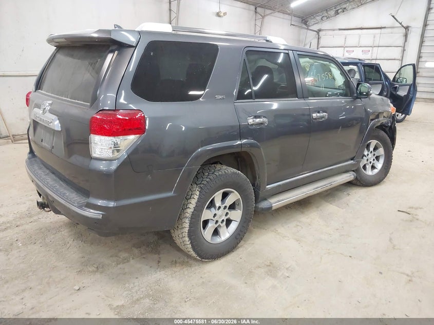 2011 Toyota 4runner VIN JTEBU5JR1B5055811 IAAI salvage auction — RIGHT FRONT, Salvage (Pennsylvania), sold $7,700 on 2026-08-01 (photo 4)