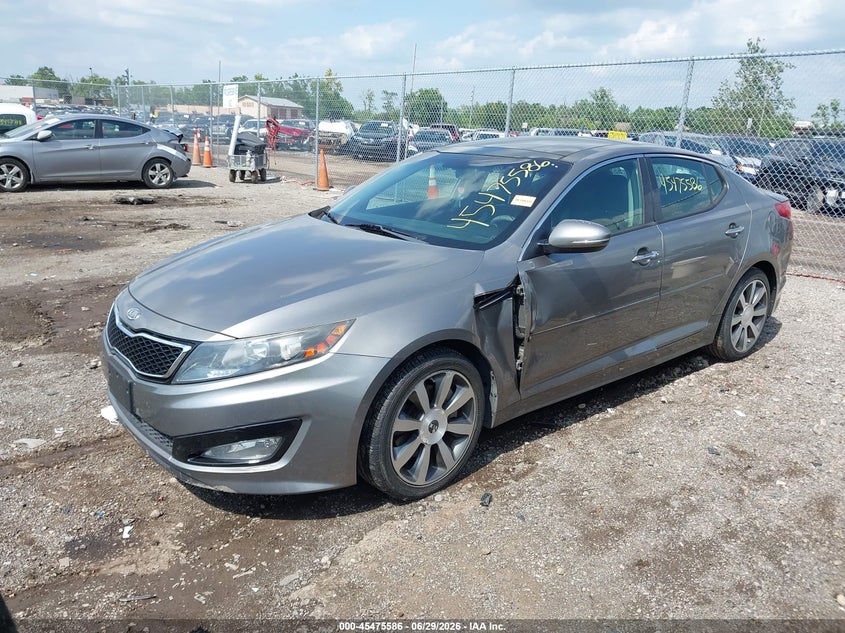 2012 Kia Optima VIN 5XXGR4A69CG011452 IAAI salvage auction — SIDE, Salvage (Ohio), sold $2,000 on 2026-07-23 (photo 2)