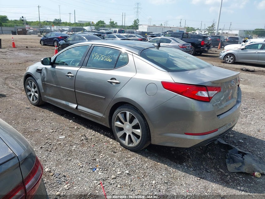2012 Kia Optima VIN 5XXGR4A69CG011452 IAAI salvage auction — SIDE, Salvage (Ohio), sold $2,000 on 2026-07-23 (photo 3)