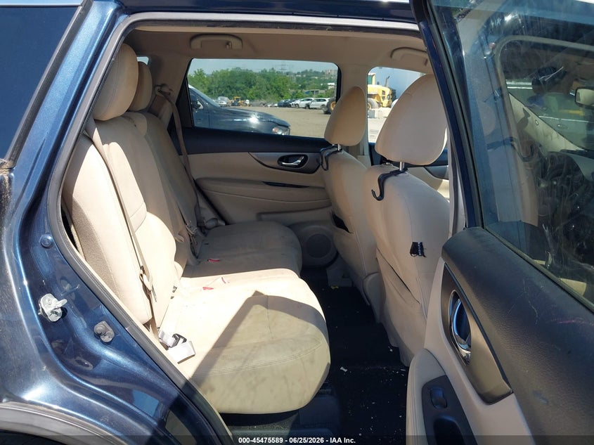 2016 Nissan Rogue VIN KNMAT2MV7GP704811 IAAI salvage auction — FRONT END, Salvage (Pennsylvania), sold $925 on 2026-07-24 (photo 8)