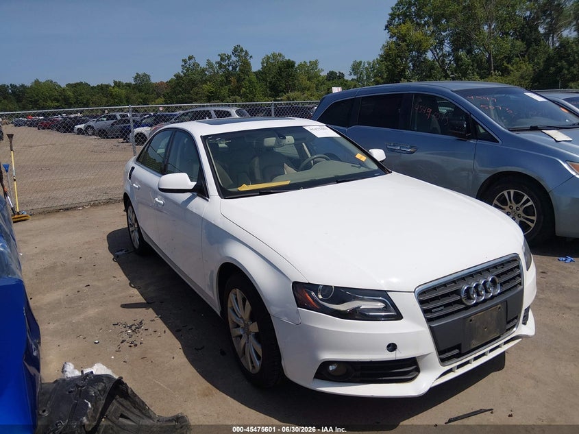 2011 Audi A4 VIN WAUFFAFL7BN051949 IAAI salvage auction — HAIL, Salvage (Ohio), sold $1,350 on 2026-07-28 (photo 1)