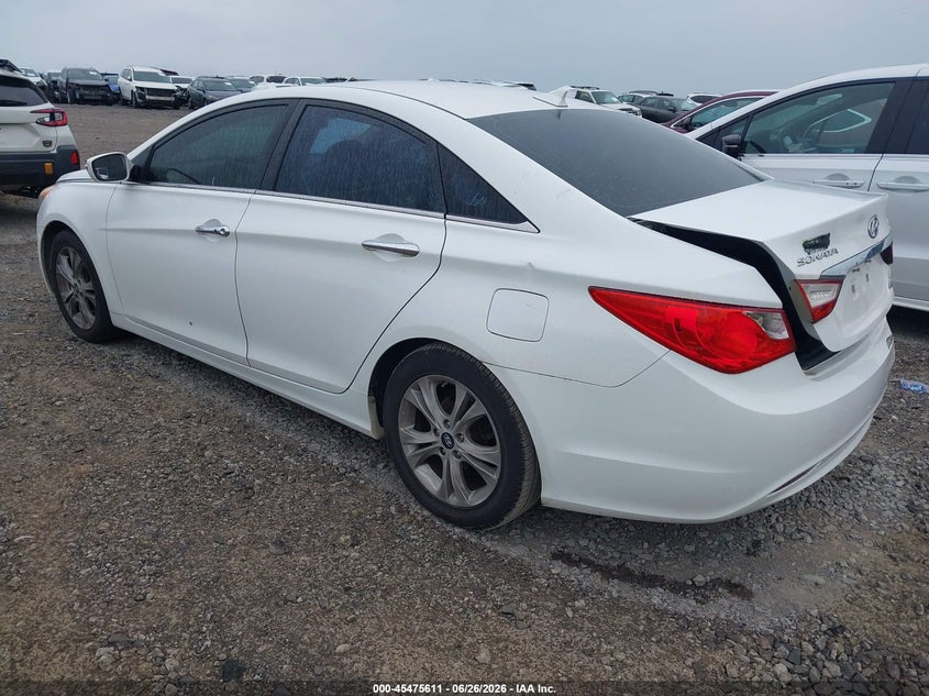 2013 Hyundai Sonata VIN 5NPEC4AC6DH800419 IAAI salvage auction — REAR END, Salvage Title, sold $500 on 2026-07-23 (photo 3)