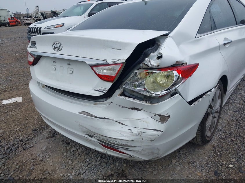 2013 Hyundai Sonata VIN 5NPEC4AC6DH800419 IAAI salvage auction — REAR END, Salvage Title, sold $500 on 2026-07-23 (photo 6)