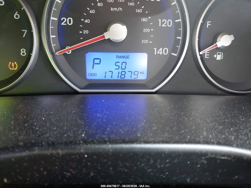 2012 Hyundai Santa fe VIN 5XYZHDAGXCG125461 IAAI salvage auction — REAR END, Salvage (North Carolina), sold $1,250 on 2026-07-13 (photo 7)