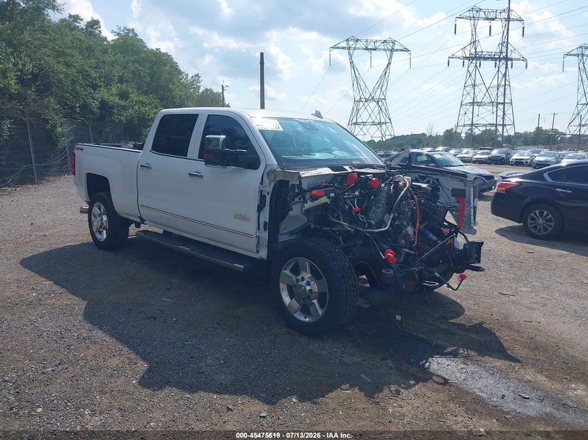 2016 Chevrolet Silverado VIN 1GC1KXE80GF268477 IAAI salvage auction — FRONT & REAR, Salvage Title, sold $8,000 on 2026-07-31 (photo 1)