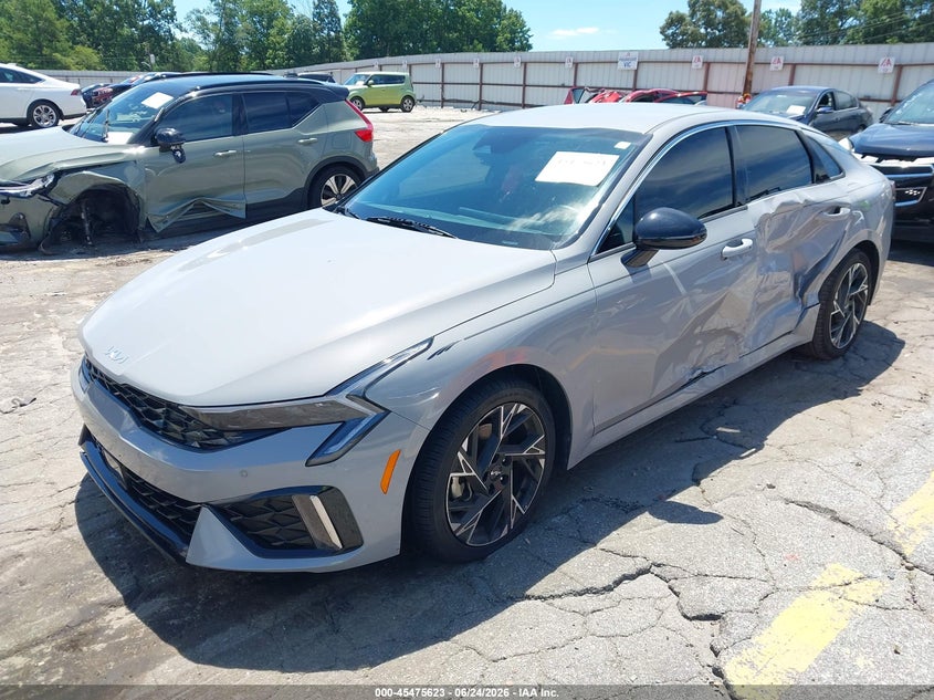2025 Kia K5 VIN KNAG64J7XS5313172 IAAI salvage auction — LEFT SIDE, Salvage Title, sold $8,800 on 2026-08-26 (photo 2)