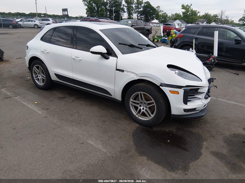 2020 Porsche Macan VIN WP1AA2A55LLB06100 IAAI salvage auction — FRONT END, Salvage (New Jersey), sold $8,550 on 2026-08-10 (photo 1)