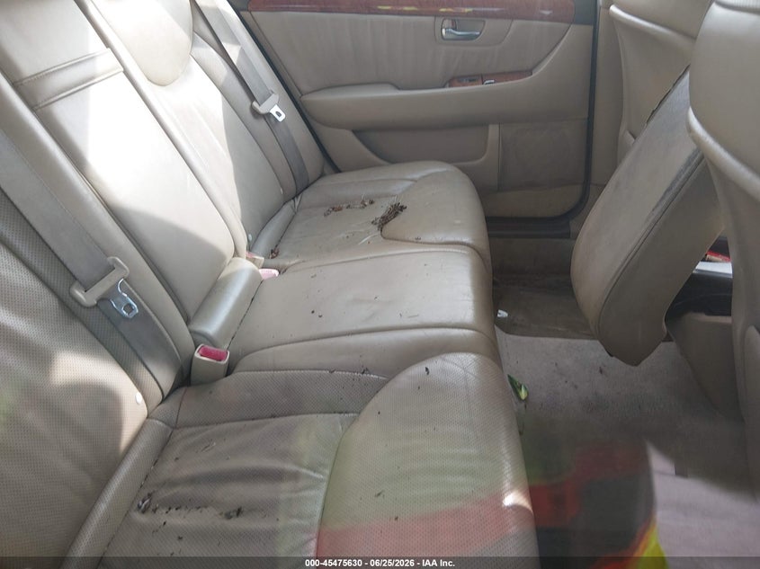 2005 Lexus Ls VIN JTHBN36F855017712 IAAI salvage auction — FRONT END, Clear (Maryland), sold $875 on 2026-07-30 (photo 8)