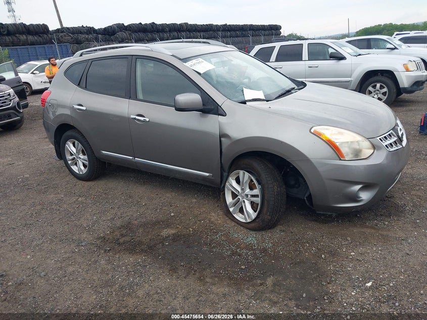 2012 Nissan Rogue VIN JN8AS5MV7CW712626 IAAI salvage auction — SIDE, Salvage Title, sold $325 on 2026-07-24 (photo 1)
