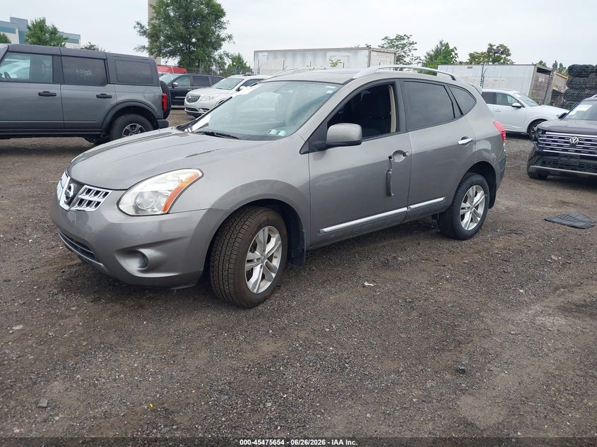 2012 Nissan Rogue VIN JN8AS5MV7CW712626 IAAI salvage auction — SIDE, Salvage Title, sold $325 on 2026-07-24 (photo 2)