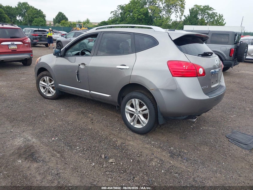 2012 Nissan Rogue VIN JN8AS5MV7CW712626 IAAI salvage auction — SIDE, Salvage Title, sold $325 on 2026-07-24 (photo 3)