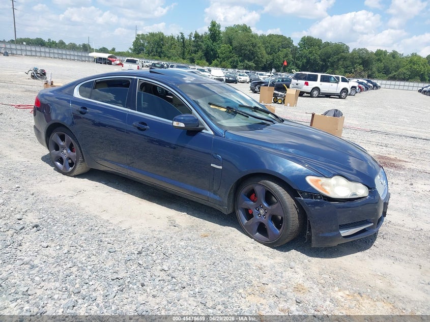 2009 Jaguar Xf VIN SAJWA07C891R37419 IAAI salvage auction — RIGHT FRONT, Salvage (Idaho), sold $600 on 2026-07-27 (photo 1)