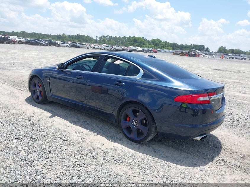 2009 Jaguar Xf VIN SAJWA07C891R37419 IAAI salvage auction — RIGHT FRONT, Salvage (Idaho), sold $600 on 2026-07-27 (photo 3)