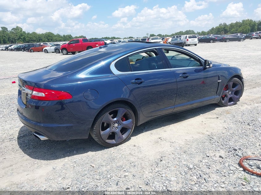 2009 Jaguar Xf VIN SAJWA07C891R37419 IAAI salvage auction — RIGHT FRONT, Salvage (Idaho), sold $600 on 2026-07-27 (photo 4)