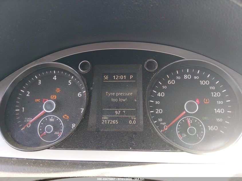 2010 Volkswagen Passat VIN WVWJM7AN3AE081611 IAAI salvage auction — NORMAL WEAR, Clear (Utah), sold $150 on 2026-07-17 (photo 7)