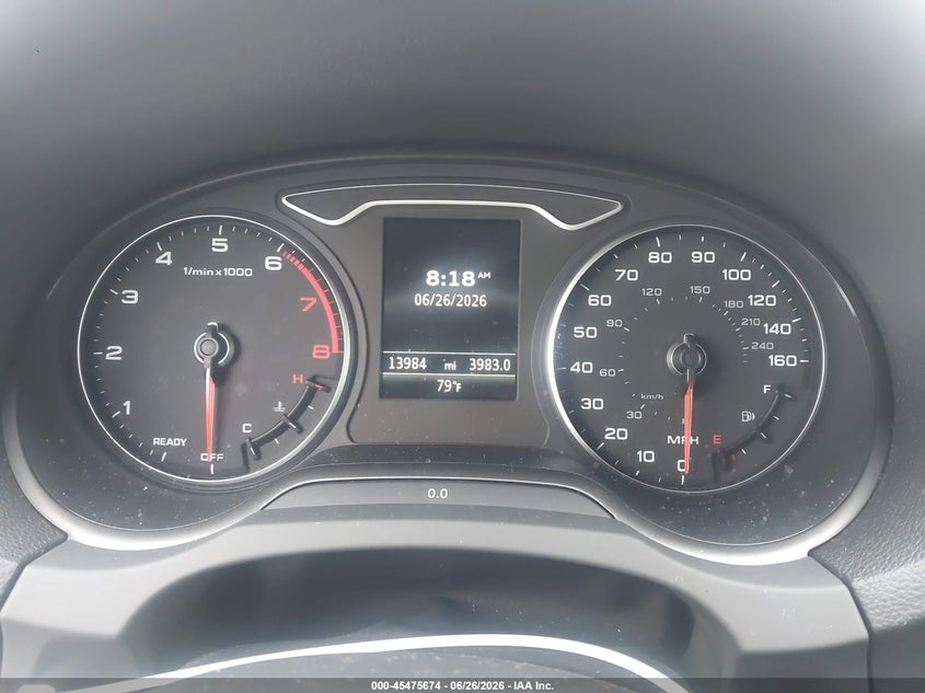 2020 Audi A3 VIN WAUCUGFFXLA070297 IAAI salvage auction — RIGHT FRONT, Salvage (North Carolina), sold $7,500 on 2026-08-05 (photo 7)
