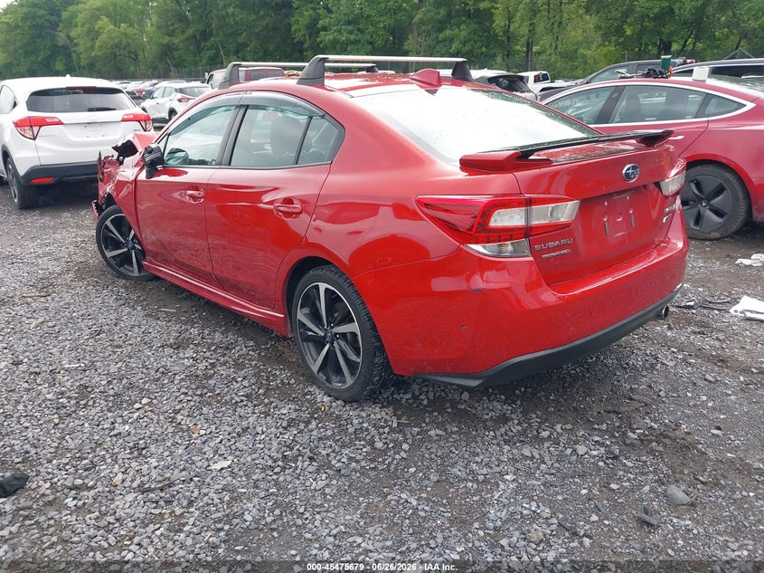 2021 Subaru Impreza VIN 4S3GKAM68M3601979 IAAI salvage auction — FRONT END, Mv-907A (New York), sold $1,250 on 2026-07-11 (photo 3)