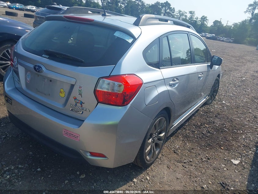 2015 Subaru Impreza VIN JF1GPAW69FH201391 IAAI salvage auction — FRONT END, Salvage Title, sold $425 on 2026-07-14 (photo 4)
