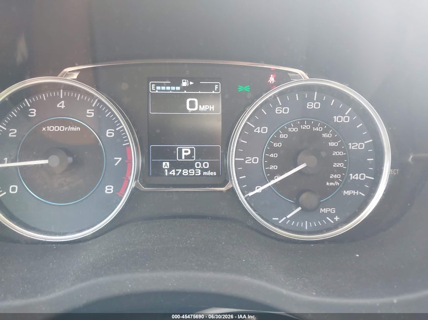 2015 Subaru Impreza VIN JF1GPAW69FH201391 IAAI salvage auction — FRONT END, Salvage Title, sold $425 on 2026-07-14 (photo 7)