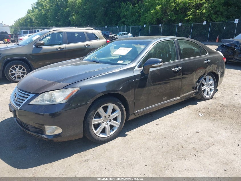 2010 Lexus Es 350 VIN JTHBK1EG7A2343004 IAAI salvage auction — LEFT REAR, Salvage - Greater Than 75% (Maryland), sold $925 on 2026-07-28 (photo 2)