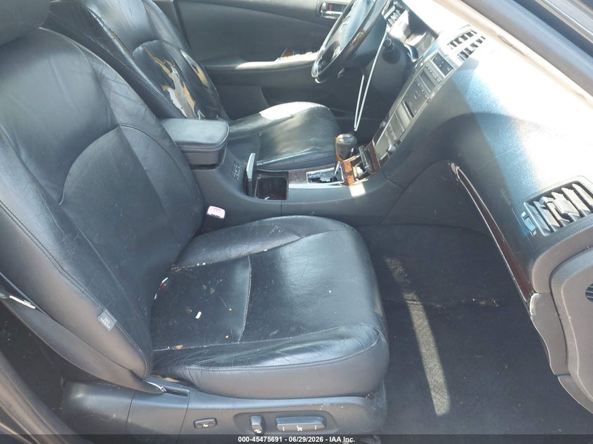 2010 Lexus Es 350 VIN JTHBK1EG7A2343004 IAAI salvage auction — LEFT REAR, Salvage - Greater Than 75% (Maryland), sold $925 on 2026-07-28 (photo 5)