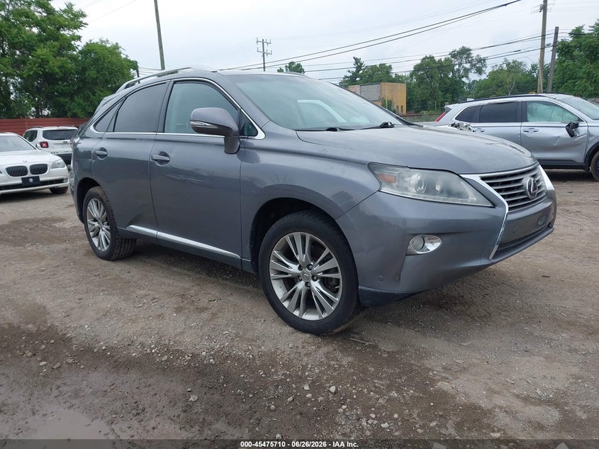 2013 Lexus Rx VIN 2T2BK1BA7DC164450 IAAI salvage auction — SIDE, Clear (Michigan), sold $4,500 on 2026-07-22 (photo 1)