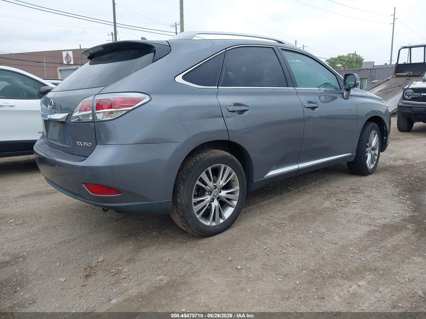 2013 Lexus Rx VIN 2T2BK1BA7DC164450 IAAI salvage auction — SIDE, Clear (Michigan), sold $4,500 on 2026-07-22 (photo 4)