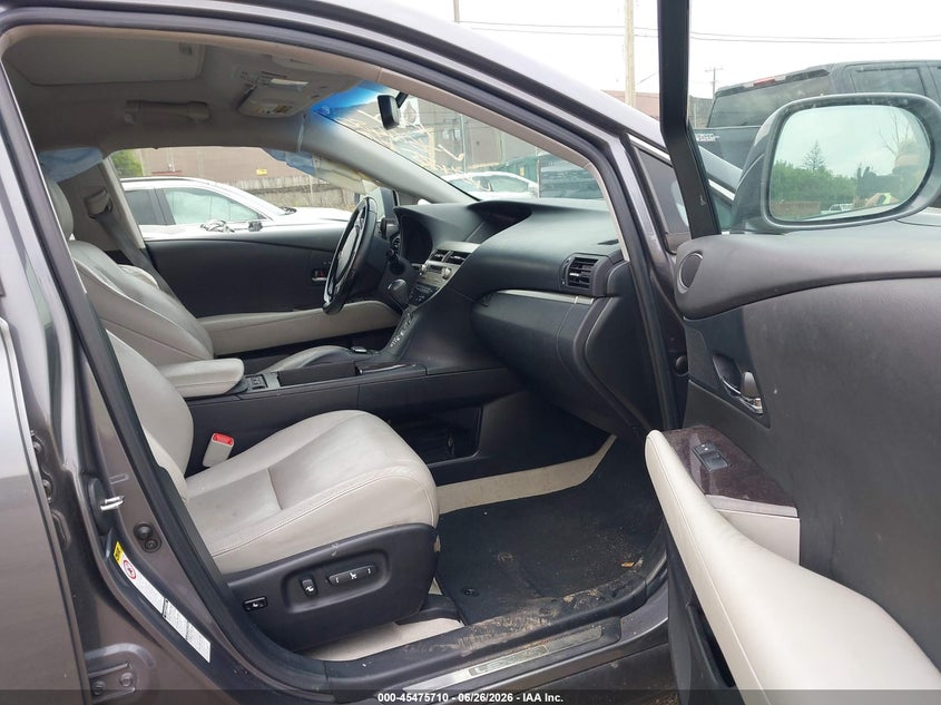2013 Lexus Rx VIN 2T2BK1BA7DC164450 IAAI salvage auction — SIDE, Clear (Michigan), sold $4,500 on 2026-07-22 (photo 5)